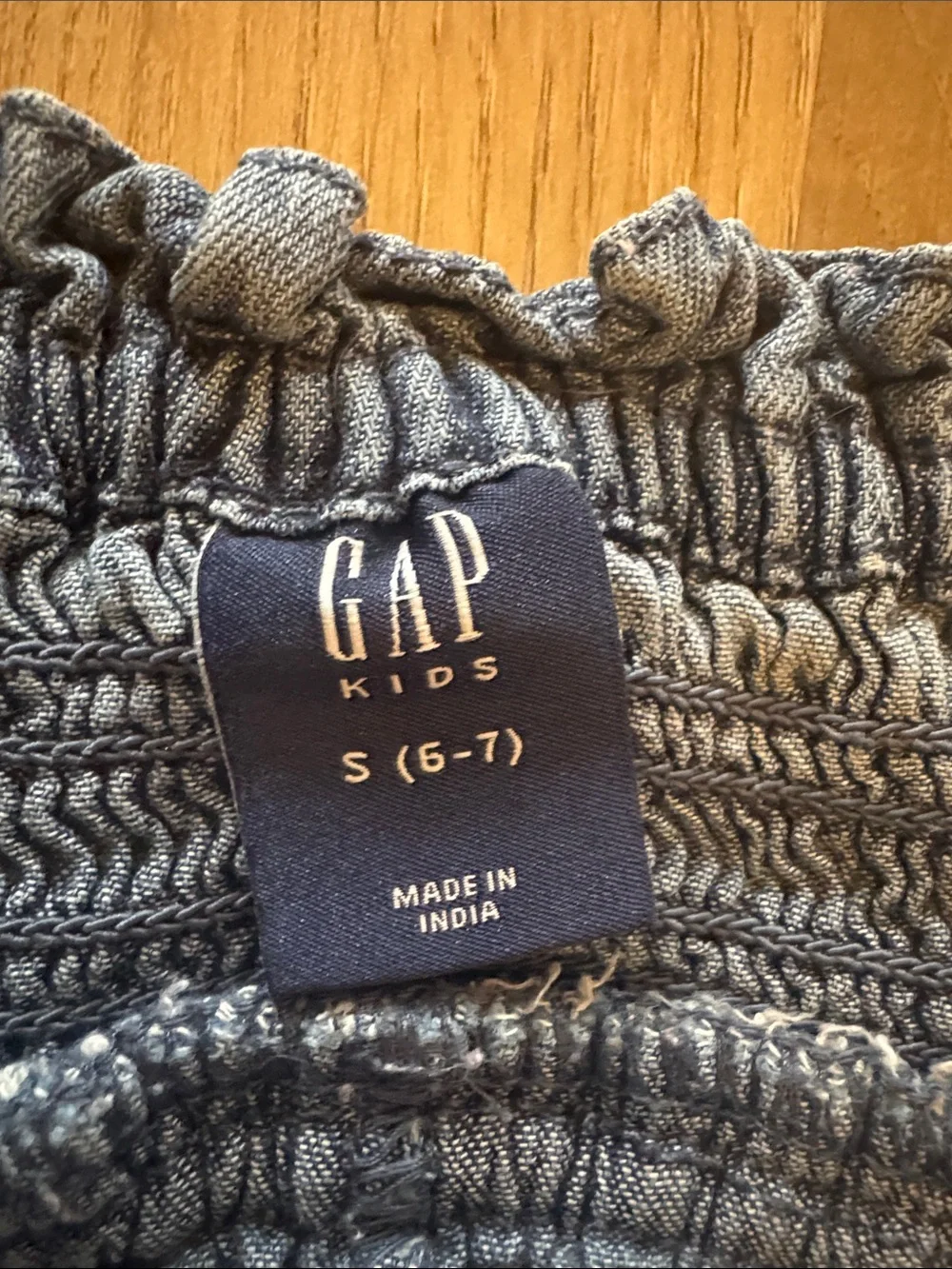 GAP Denim Tiered Mini Skirt - Blue